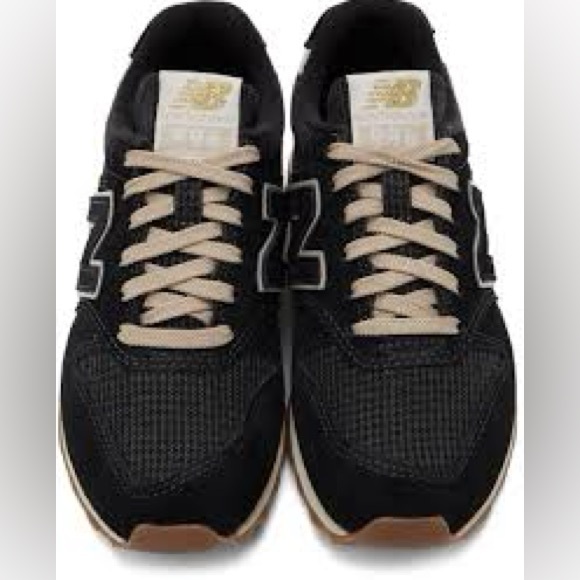 New Balance 996 Classic Black Gray Angora Houndstooth Sneakers Womens Size 10 - Picture 4 of 5